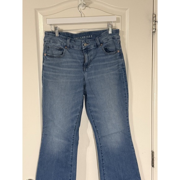 American Eagle Outfitters Denim - American Eagle Jeans Womens 14 Blue‎ Curvy Kick Boot Next Level Stretch Denim